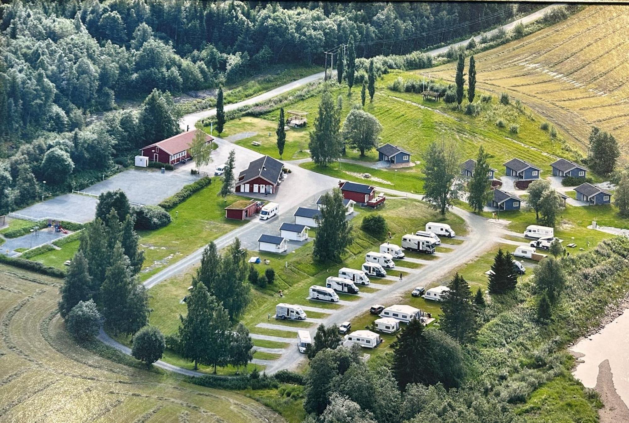 Langnes Camping, Grong Esterno foto